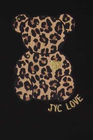 Alternative view of Σετ φόρμας κορίτσι Joyce “Bear” μαύρο 2663117