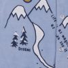 Φορμάκι ολόσωμο Βελουτέ αγόρι Dreams “Ski” σιελ 2672203 - Image 2