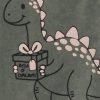 Φορμάκι ολόσωμο Βελουτέ αγόρι Dreams “Dino walker” χακί 2672204 - Image 2
