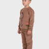 Πυζάμα Βελουτέ αγόρι Dreams “Little dino” καφέ 2674101 - Image 2