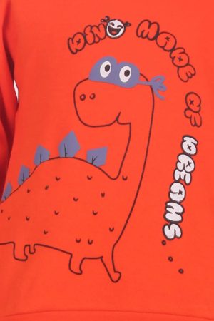 Alternative view of Πυζάμα αγόρι Dreams “Dino” πορτοκαλί 2674105