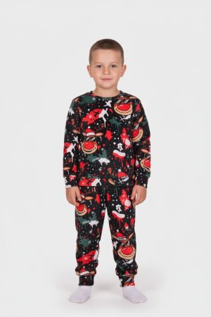 Πυζάμα Βελουτέ unisex Dreams “X-mass” πολύχρωμο 2673112