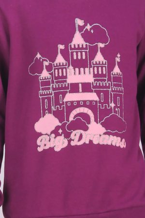 Alternative view of Πυζάμα κορίτσι Dreams “Castle” μωβ 2675103