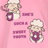 Πυζάμα κορίτσι Dreams “Sweet tooth” ροζ 2675109 - Image 2