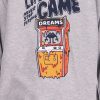 Πυζάμα αγόρι Dreams “Life is a game” γκρι 2676107 - Image 2