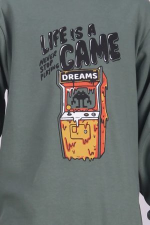 Alternative view of Πυζάμα αγόρι Dreams “Life is a game” χακί 2676107