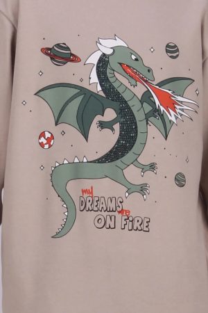 Alternative view of Πυζάμα αγόρι Dreams “Dragon” μπεζ 2676110