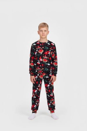 Πυζάμα Βελουτέ unisex Dreams “X-mass” πολύχρωμο 2676112
