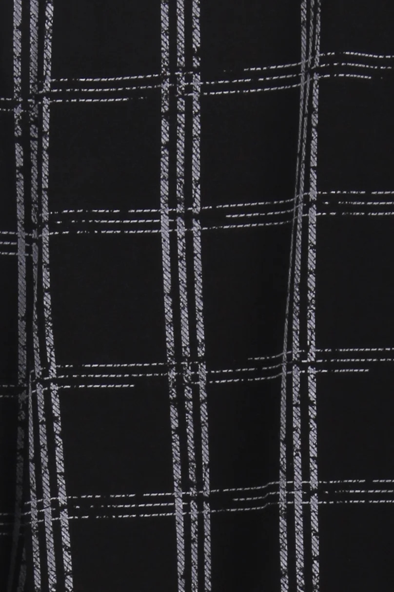 Πυτζάμα ανδρική Dreams “Plaid elbows“ μαύρο 2678105 - Image 2