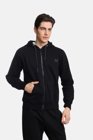 Alternative view of Ζακέτα φούτερ ανδρικό Paco & Co “Jacket” μαύρο 2681880