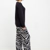 Πυτζάμα γυναικεία Loe Homewear μαύρο 4954 - Image 5