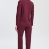 Γυναικεία πυζάμα Minerva “For love” μπορντό 90-53472-753 - Image 3