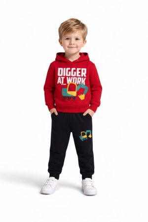 Σετ αγόρι Action Sportswear “Digger“ κόκκινο 12620034
