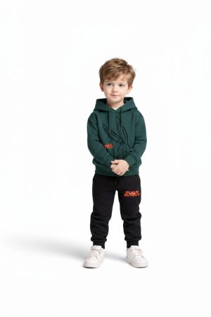 Alternative view of Σετ αγόρι Action Sportswear “Bugs Bunny“ κυπαρισσί 12620065