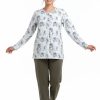 Πυτζάμα γυναικεία Γιώτα Homewear μπεζ 4915 - Image 5
