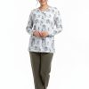 Πυτζάμα γυναικεία Γιώτα Homewear μπεζ 4915 - Image 3