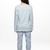 Γυναικεία πυζάμα Galaxy “Penguin” baby blue 823-26 - Image 5