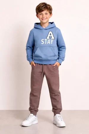 Σετ αγόρι Action Sportswear “stay“ σιελ 12610023