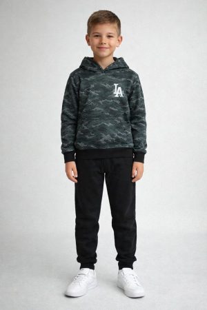 Σετ αγόρι Action Sportswear “All over“ λαδί 12610088