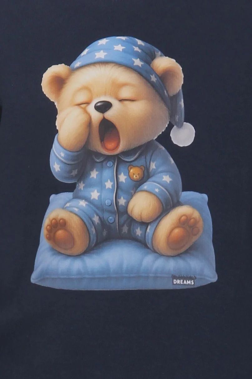 Πυζάμα αγόρι Dreams “BEAR” ΜΠΛΕ 2674106 - Image 3