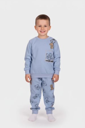Πυζάμα αγόρι Dreams “BEAR” ΣΙΕΛ 2674109
