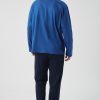 Ανδρική πυζάμα Minerva “Minerva” BLUE 90-71477-695 - Image 2