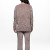 Γυναικεία Βελουτέ πυτζάμα Galaxy “Velour” μπεζ 853-26 - Image 4