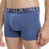 Boxer βαμβακερό ανδρικό Walk 2 Pack μπλε τζιν μελανζέ-ανθρακί μελανζέ W1755-1-0609