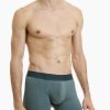 Boxer βαμβακερό ανδρικό Walk 2 Pack πράσινο-μωβ W1755-1-4055 - Image 2