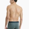 Boxer βαμβακερό ανδρικό Walk 2 Pack πράσινο-μωβ W1755-1-4055 - Image 4