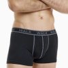 Boxer βαμβακερό ανδρικό Walk 2 Pack μαύρο-μαύρο W1756-0202